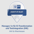 IHK-Zertifikat: Managerin für KI-Transformation und Toolintegration